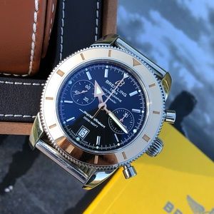 BREITLING SUPEROCREAN HERITAGE ROSE-GOLD!!!